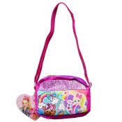 Wholesale - JOJO SIWA SATIN CROSSBODY HANDBAG W/GLITTER TRIM C/P 24, UPC: 196179055917